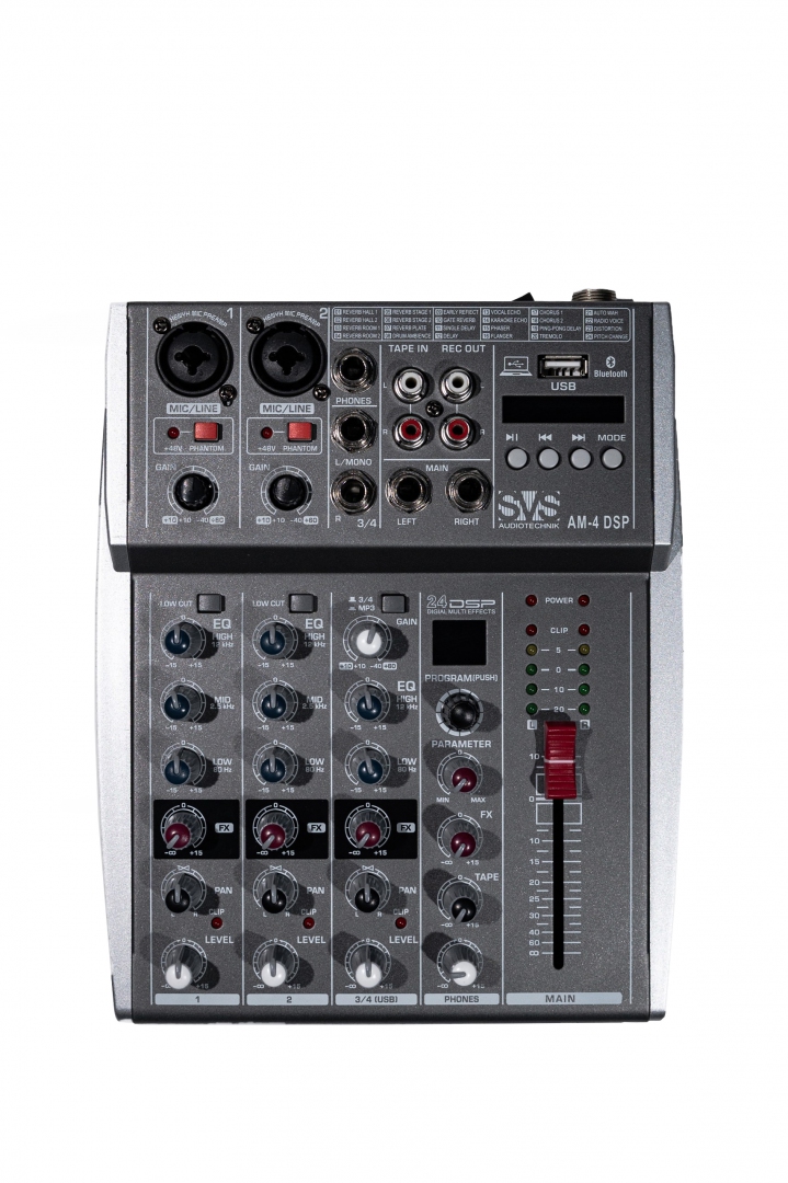 SVS Audiotechnik mixers AM-4 DSP Аналоговый микшерный пульт, 4-канала в Новом Девяткино