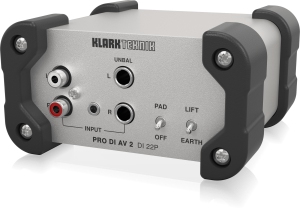 Klark Teknik DI 22P пассивный стерео директ-бокс в Новом Девяткино