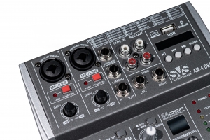 SVS Audiotechnik mixers AM-4 DSP Аналоговый микшерный пульт, 4-канала в Новом Девяткино